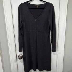 Tommy Bahama Women's Black Dress with front zipper